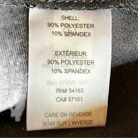 Ivanka Trump black suede like stretch pull on pants size medium - Picture 5 of 6